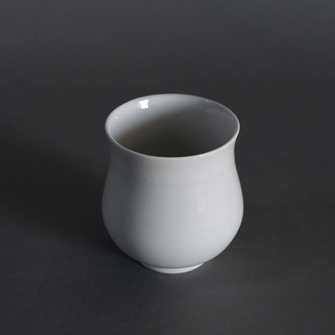 湯呑　茶碗　白磁　真葛　香山 湯呑、茶器、眞葛、香山、 初代 宮川香山】作【眞葛焼】白磁