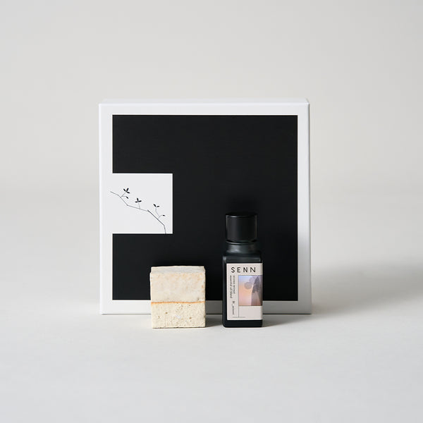 drop diffuser 土_tsuchi（白）/ エッセンシャルオイルセット