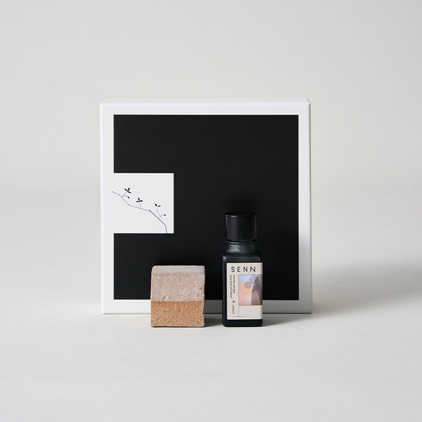 drop diffuser 土_tsuchi（茜）/ エッセンシャルオイルセット – SENN