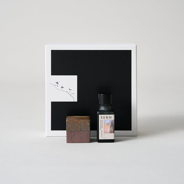 drop diffuser 土_tsuchi（錆）/ エッセンシャルオイルセット