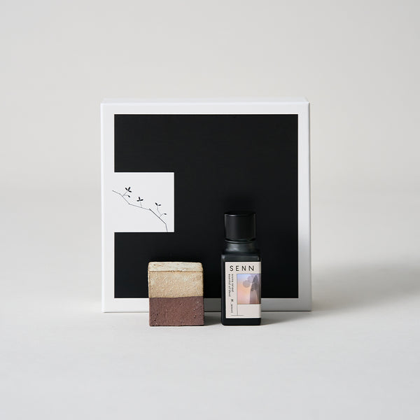 drop diffuser 土_tsuchi（焦）/ エッセンシャルオイルセット