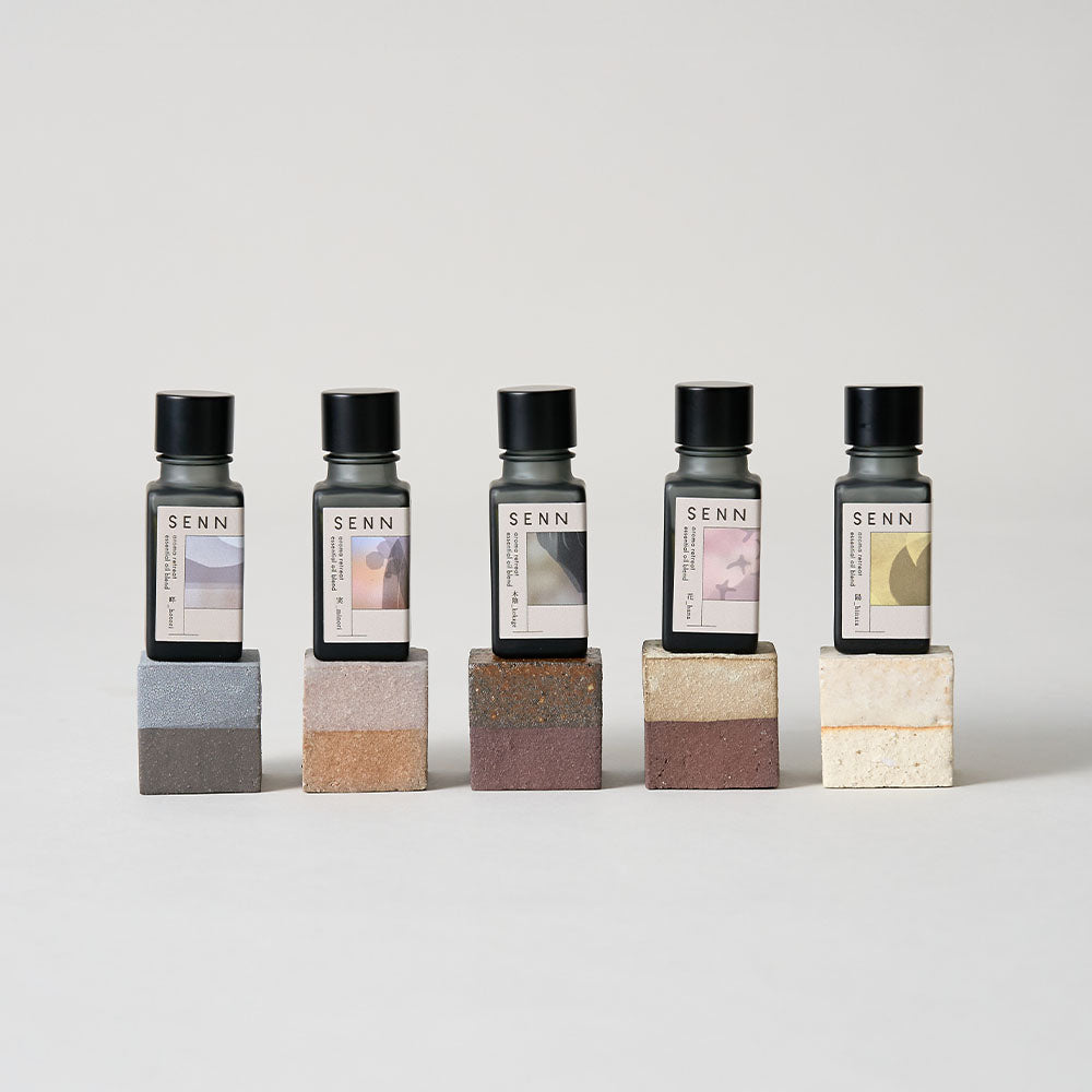 drop diffuser 土_tsuchi（茜）/ エッセンシャルオイルセット – SENN