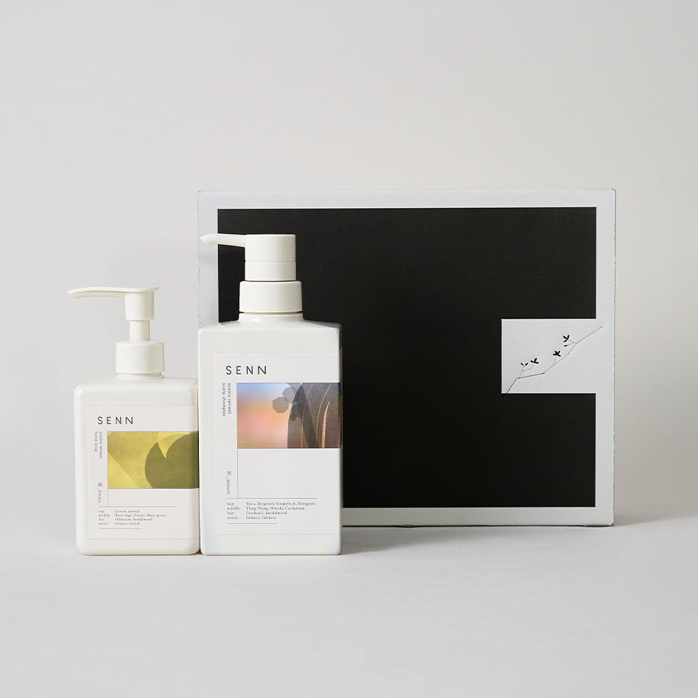 選べるハンドソープ&シャンプーセット（ギフト梱包） – SENN