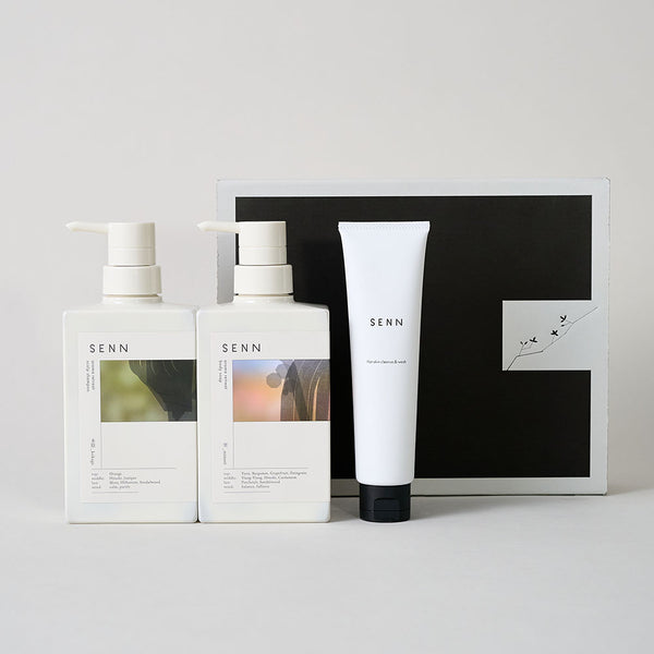 選べるシャンプー＆ボディソープ＆クレンジング洗顔セット（ギフト梱包）