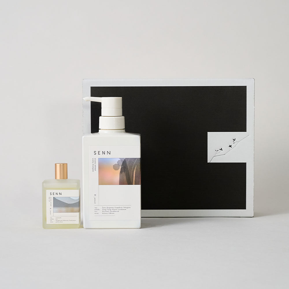 選べるシャンプー＆ヘアオイルセット（ギフト梱包） – SENN